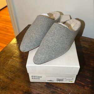 Vince heather grey mule